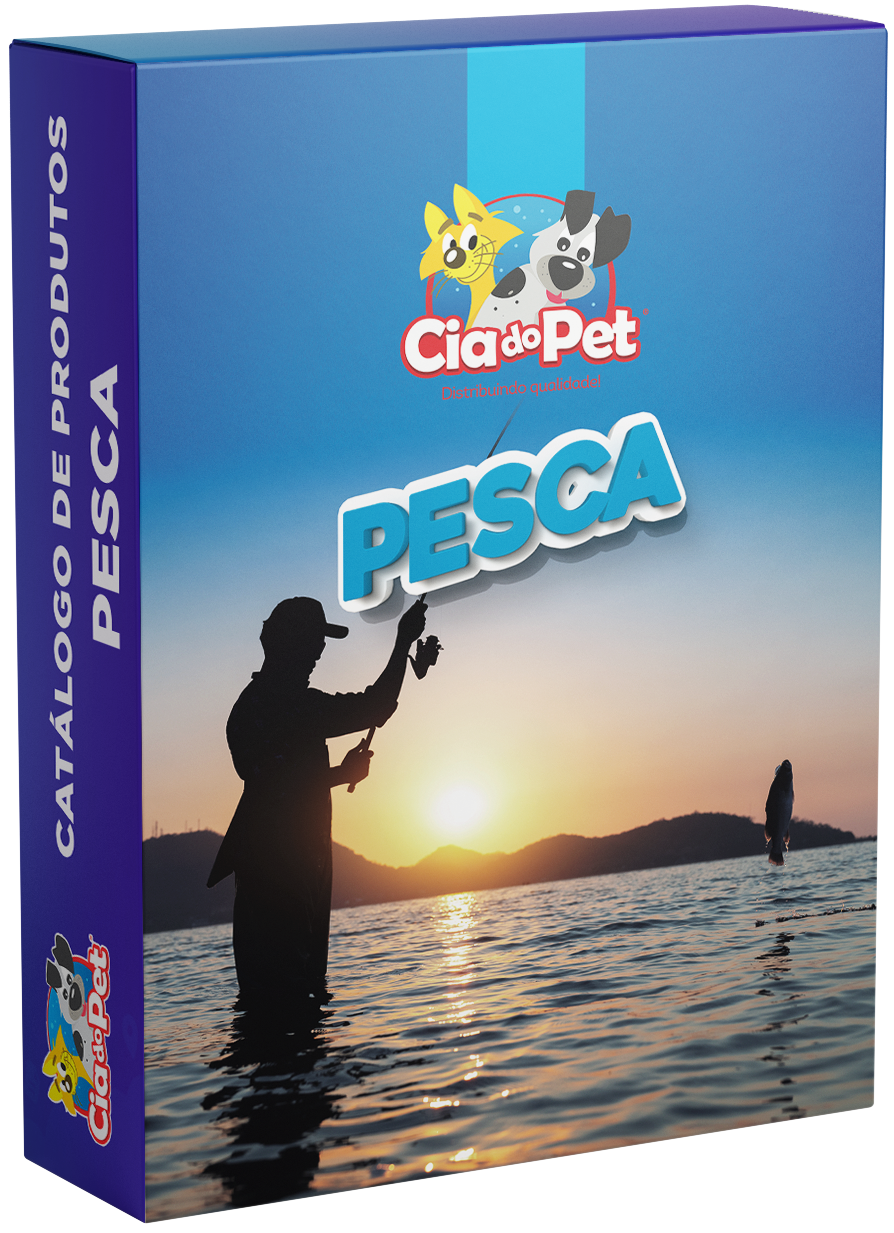 Catálogo de Produtos para Pesca Cia do Pet Capivari